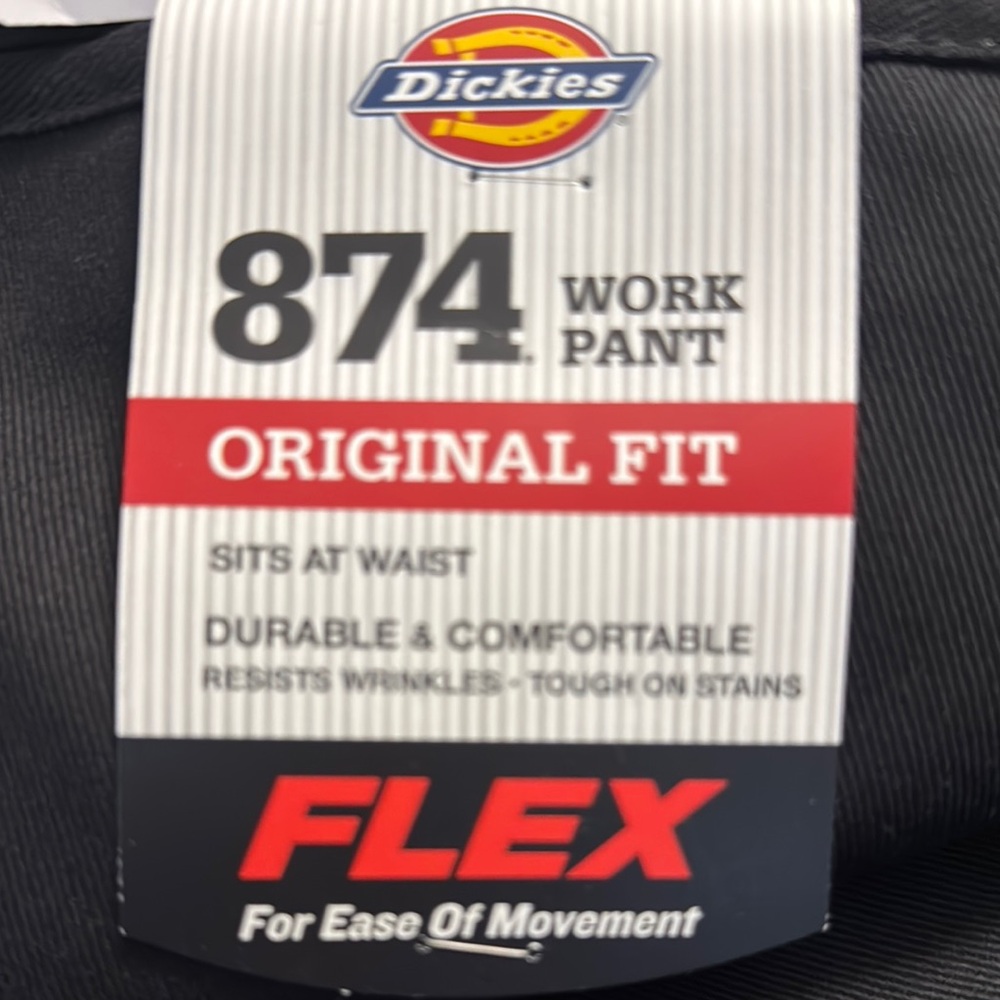 Dickies 874 Original Fit Black Work Pants